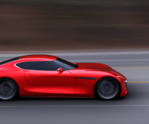 Red sports Car Midlife Crisis Blog