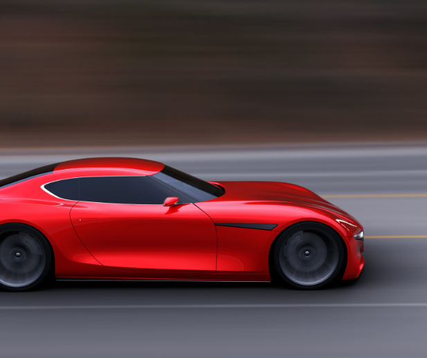 Red sports Car Midlife Crisis Blog