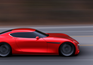Red sports Car Midlife Crisis Blog
